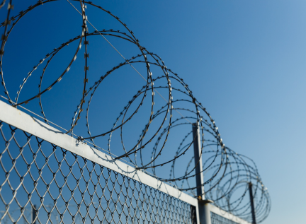 BABED WIRE FENCING