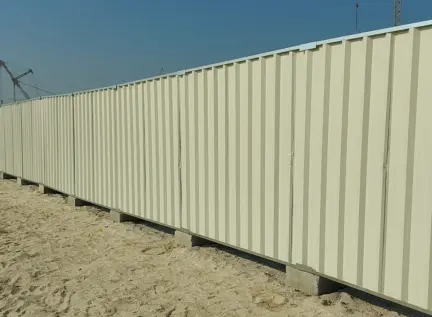 discontinuous fence system by fencing supplier uae